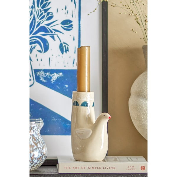 Agyagkerámia gyertyatartó Trudy – Bloomingville-image-1