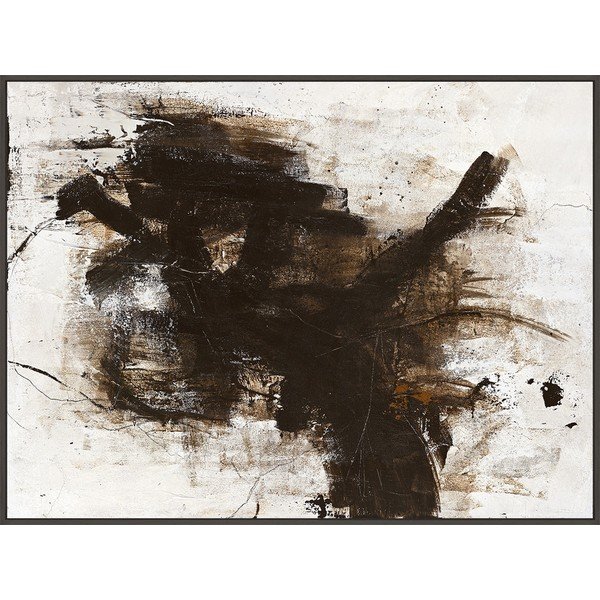 Kézzel festett keretezett-vászon kép 121x91 cm The Invisible – Malerifabrikken