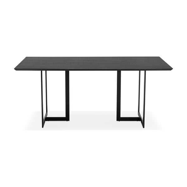 Dorr fekete étkezőasztal, 180 x 90 cm - Kokoon