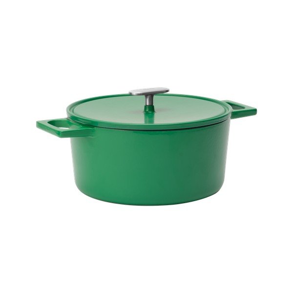 Indukciós tűzhelyhez alkalmas öntöttvas lábas fedővel 5,5 l Mattia 3.0 – FABINI