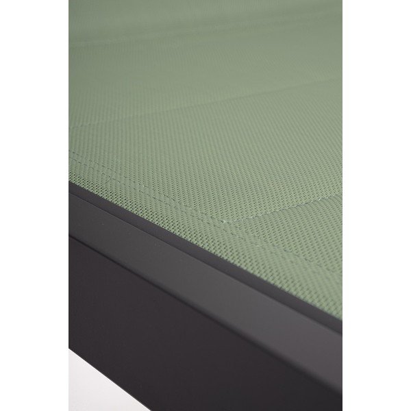 Zöld fém kerti napozóágy Hilde   – Bizzotto-image-4