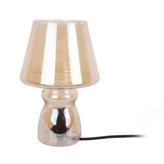 Glass barna üveg asztali lámpa, ø 16 cm - Leitmotiv