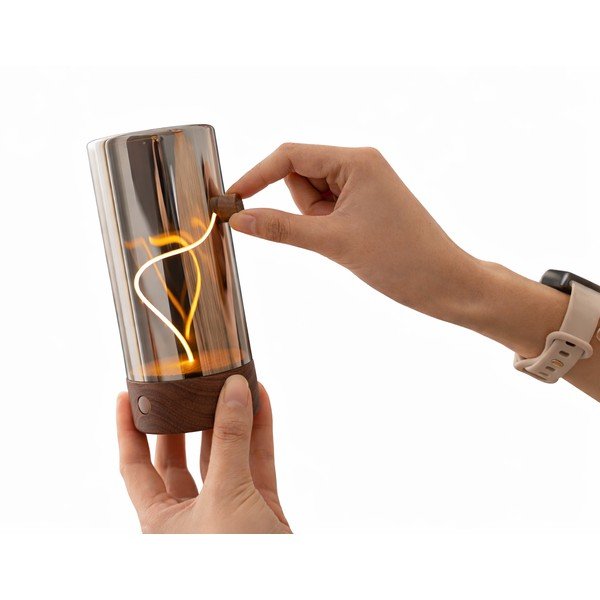 USB hordozható fénydekoráció ø 7 cm Solis – Gingko-image-3