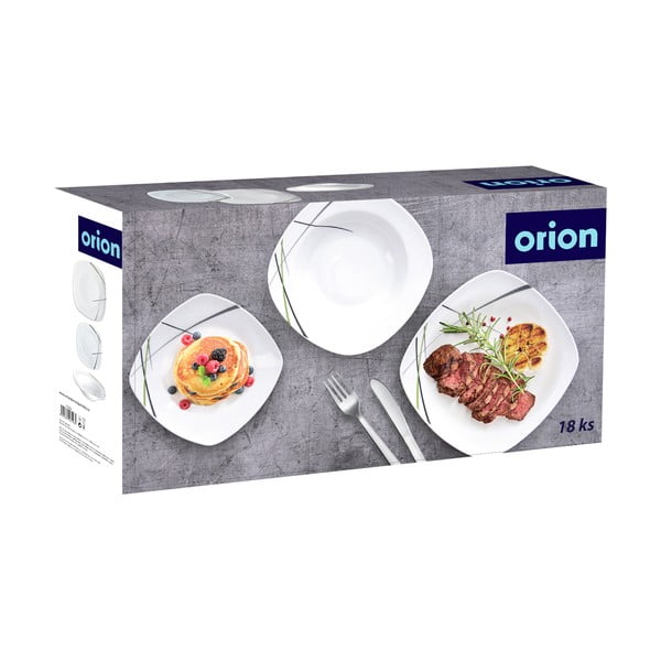 Green 18 db-os porcelán étkészlet - Orion-image-4