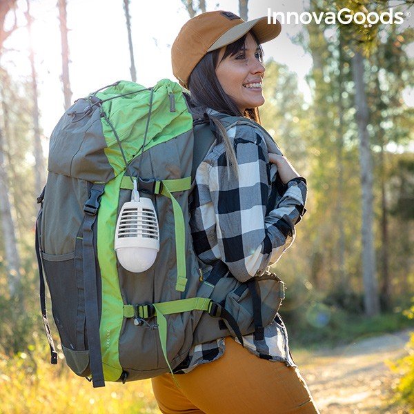 Tölthető szúnyogriasztó lámpás 2in1 - InnovaGoods-image-3