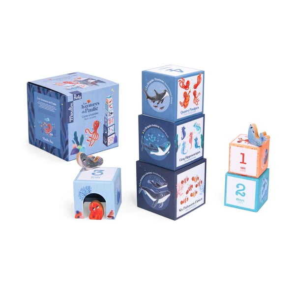 Építőtorony Les Aventures de Paulie - Moulin Roty-image-2