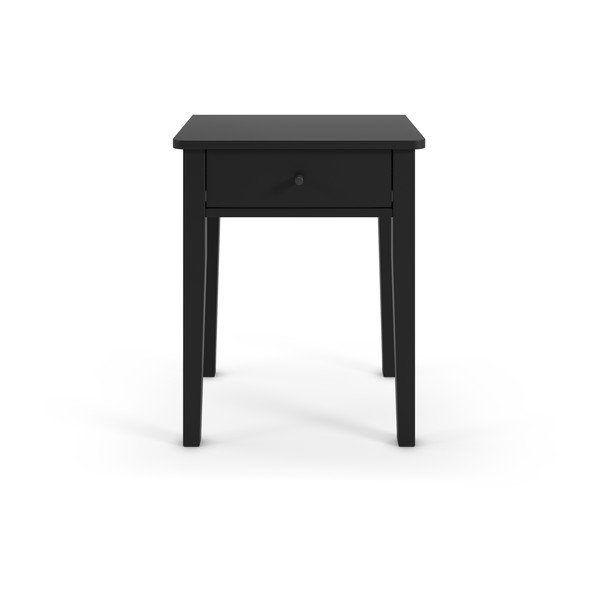 Fekete matt éjjeliszekrény Bart – Marckeric-image-4