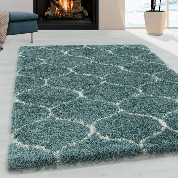 Kék szőnyeg 60x110 cm Salsa – Ayyildiz Carpets-image-1