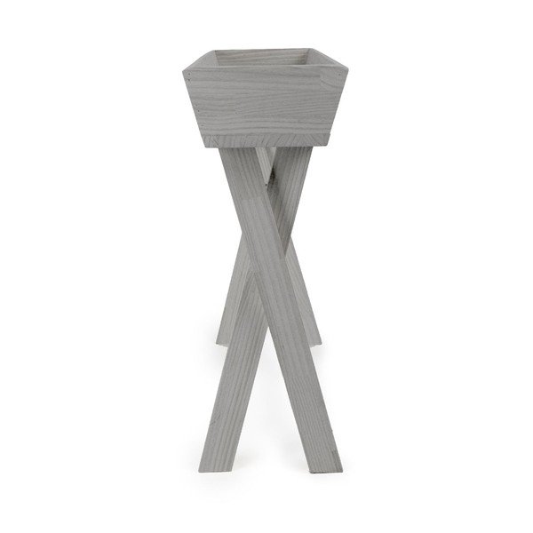 Planter Gris borovi fenyőfa virágállvány - Surdic-image-2