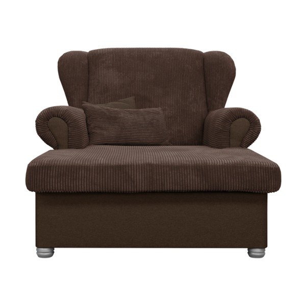 Sötétbarna kordbársony heverő Lord – Ropez-image-1