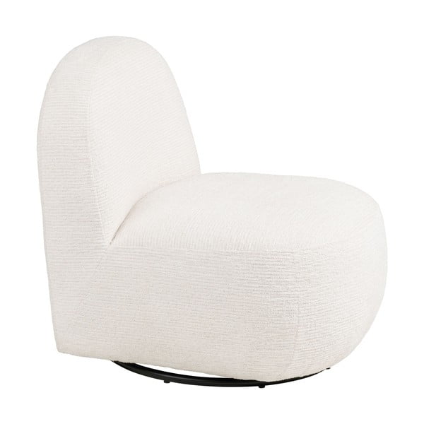 Krémszínű forgó fotel Milo – House Nordic-image-3