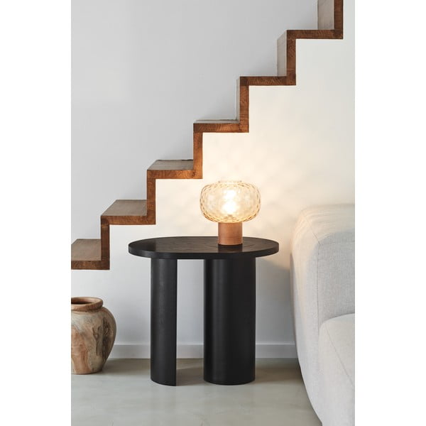 Tárolóasztal kőrisfa dekorral 60x45 cm Nori - Teulat-image-1