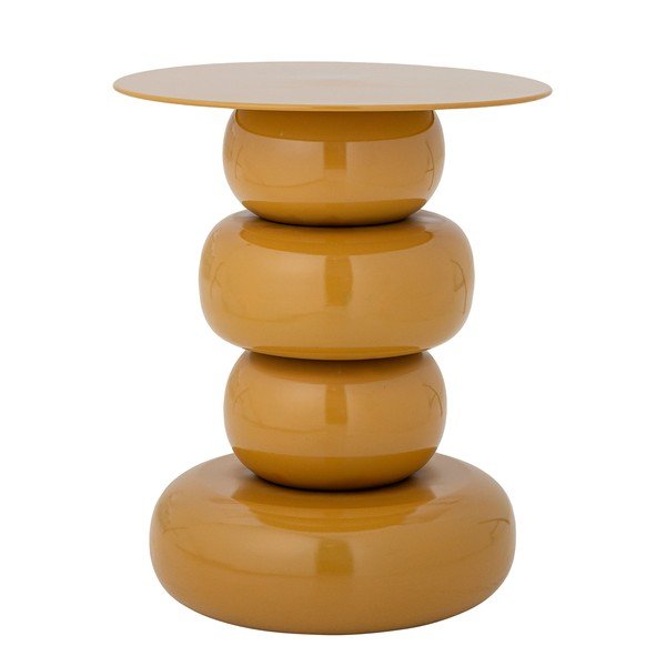 Fém kerek tárolóasztal ø 41 cm Olonne – Bloomingville