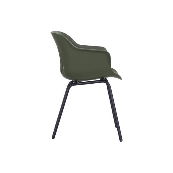 Sötétzöld műanyag kerti szék szett 2 db-os Jill Rondo – Hartman-image-3