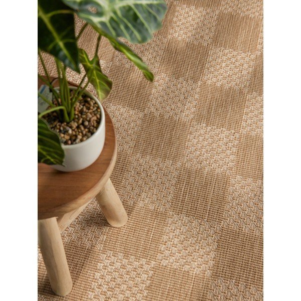 Krémszínű-natúr színű kültéri-beltéri futószőnyeg 80x200 cm Haringey Dorothy – Ted Baker-image-1