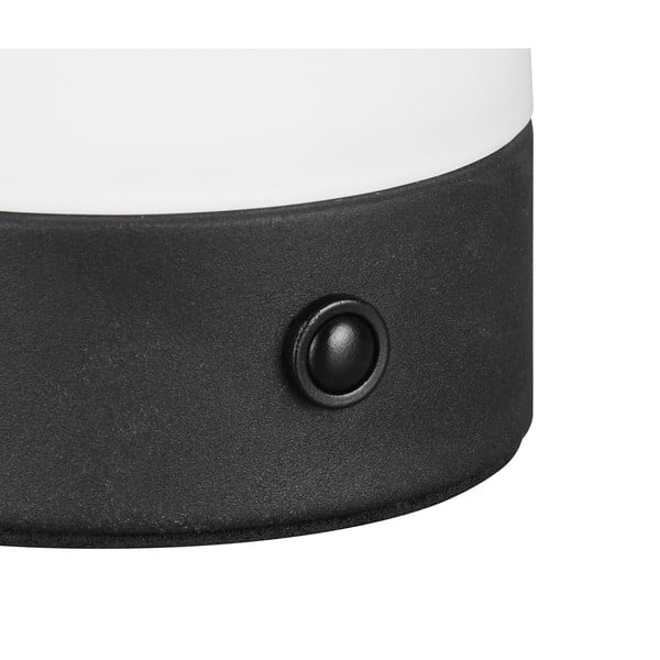 Matt fehér LED asztali lámpa üveg búrával (magasság 18 cm) Dooley – Trio-image-2