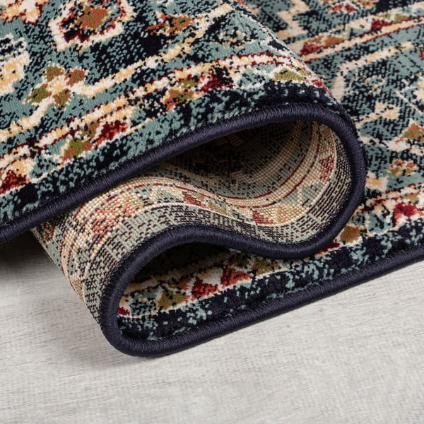 Sötétkék futószőnyeg 66x300 cm Gillingham – Flair Rugs-image-2