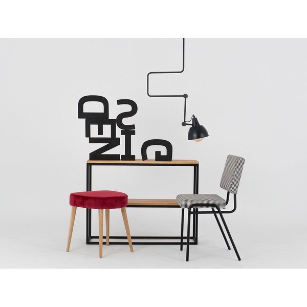 Fekete függőlámpa fém búrával 90x90 cm Coben - CustomForm-image-4