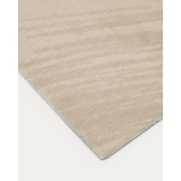 Krémszínű futószőnyeg 80x200 cm Empuries – Kave Home-image-3