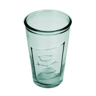 Girl átlátszó pohár újrahasznosított üvegből - Ego Dekor