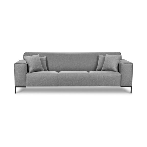 Seville szürke kanapé, 264 cm - Cosmopolitan Design