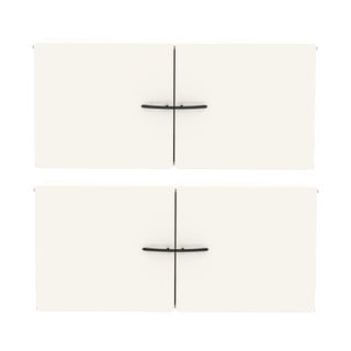Fehér ajtó modul 2 db 80x36 cm Dakota - Tenzo