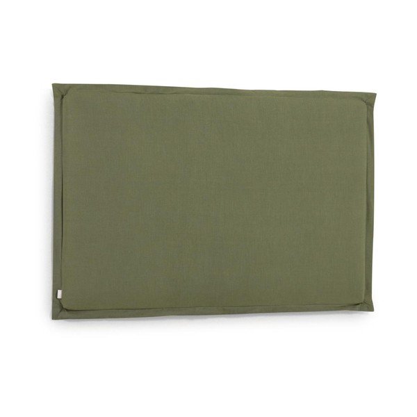 Zöld kárpitozott ágytámla 166x106 cm Tanit – Kave Home