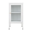 Fehér fém tálalószekrény 38x70 cm Dalby – House Nordic