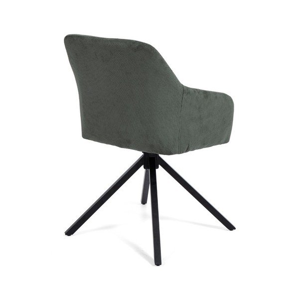 Zöld kárpitozott étkezőfotel Lunio – Bonami Essentials-image-4