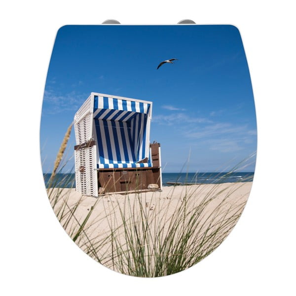 Beach Chair WC-ülőke, 45 x 38,8 cm - Wenko