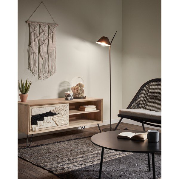 Stad fekete kétszemélyes fotel - Kave Home-image-4