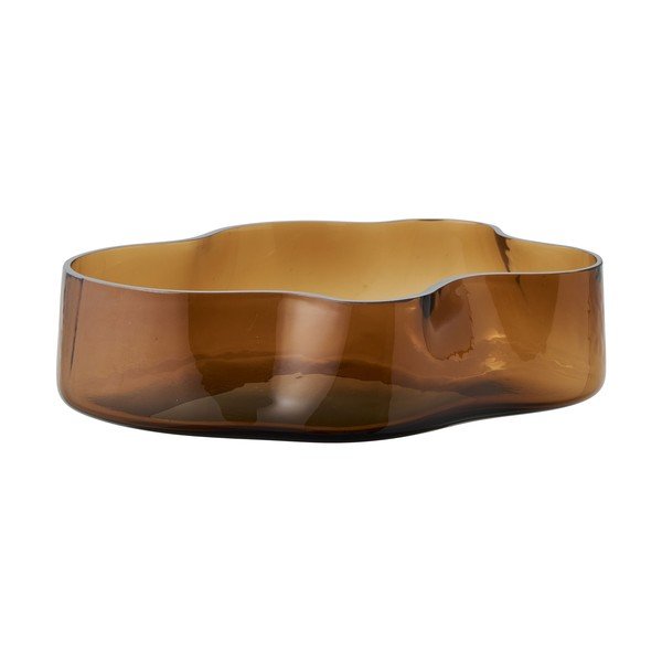 Üveg dekoratív tálca 29,5x24 cm – House Nordic-image-3