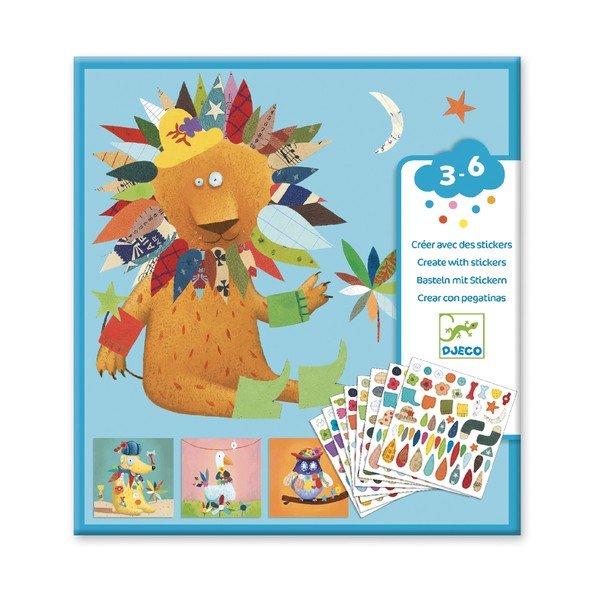 Friends képek matricákkal - Djeco-image-2