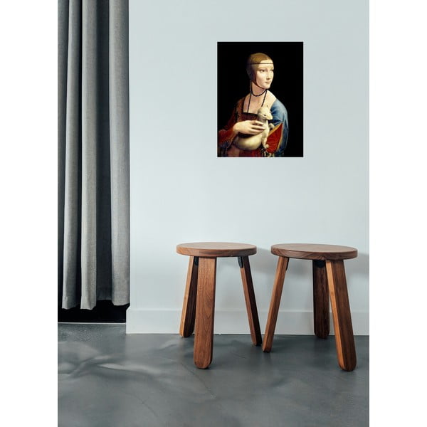 Reprodukciós kép 30x40 cm Lady with an Ermine, Leonardo Da Vinci – Fedkolor-image-1
