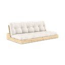 Krémszínű kinyitható kanapé 196 cm Base – Karup Design