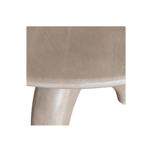 Mangófa kerek étkezőasztal ø 120 cm Smooth – BePureHome-image-3