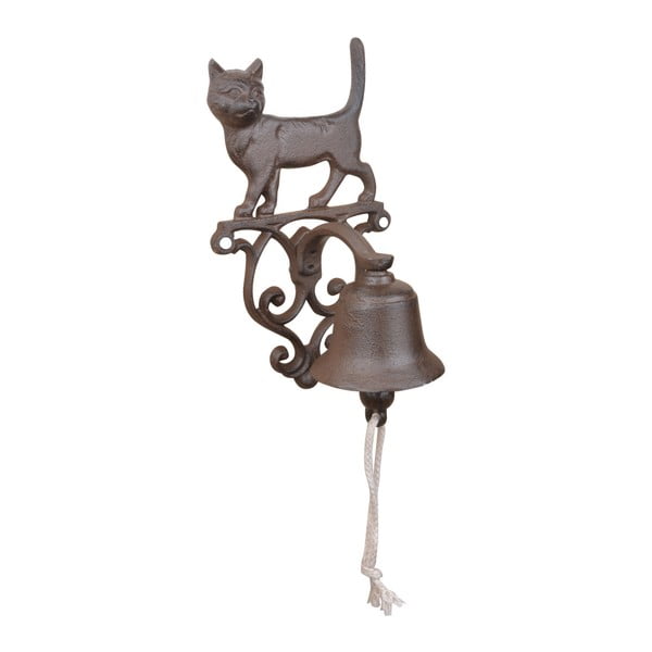 Öntöttvas, macskás csengő - Esschert Design