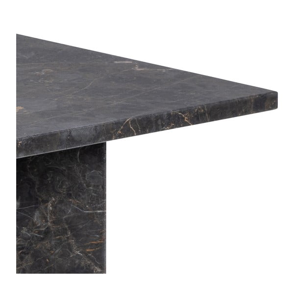 Fekete márvány dohányzóasztal 70x140 cm Vega – Actona-image-4