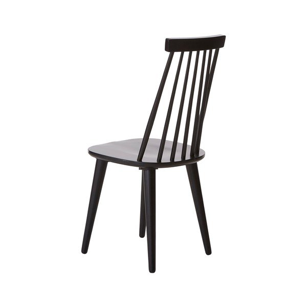 Fekete kaucsukfa bárszék szett 2 db-os (ülésmagasság 45 cm) Jolina – Ellos Home-image-3