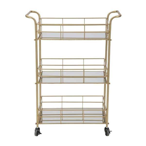 Reo 3 szintes zsúrkocsi arany színű szerkezettel, - Mauro Ferretti-image-3