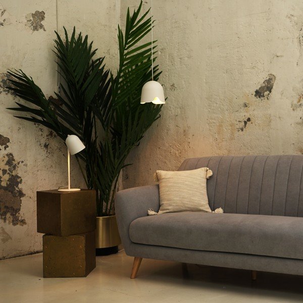 Paris fehér asztali lámpa, magasság 40 cm - SULION-image-3