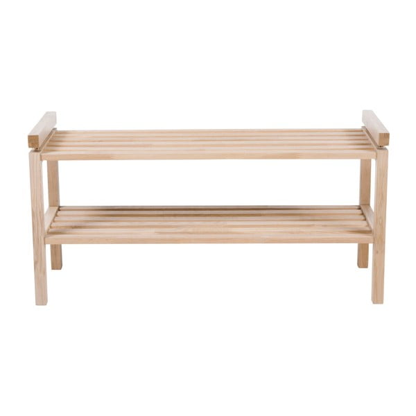 Natúr színű tölgyfa cipőtartó Confetti – Rowico-image-2