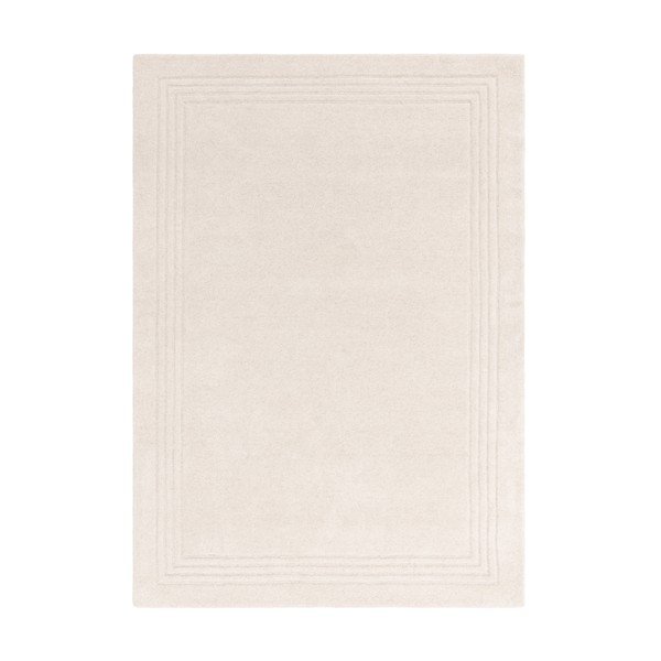 Elefántcsont színű kézi szövésű gyapjú szőnyeg 120x170 cm Orlo Ivory – Asiatic Carpets