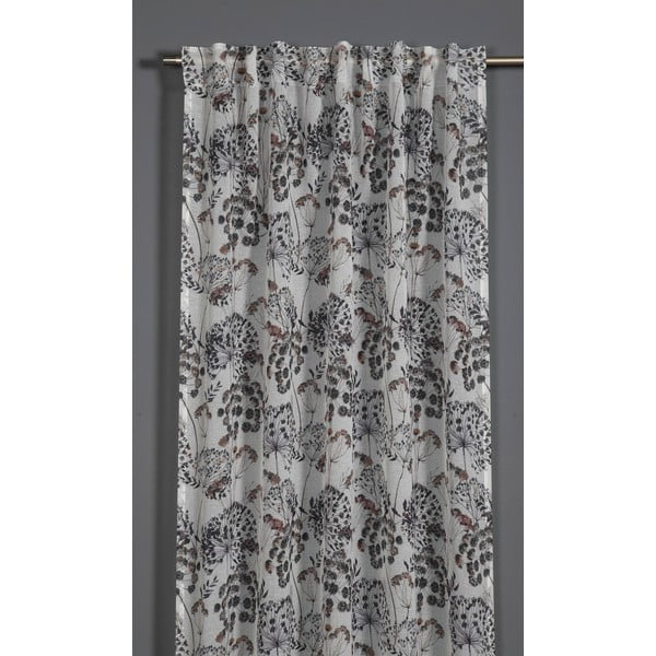 Lila-szürke függöny 135x245 cm Birds and Roses – Sehlbach