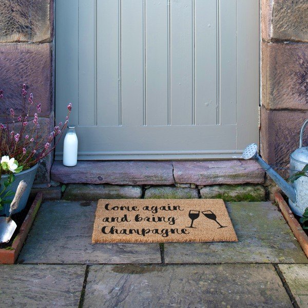 Kókuszrost lábtörlő 40x60 cm Bring Champagne – Artsy Doormats-image-4