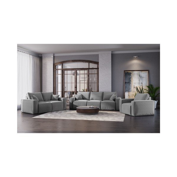 Miami szürke fotel - Cosmopolitan Design-image-4