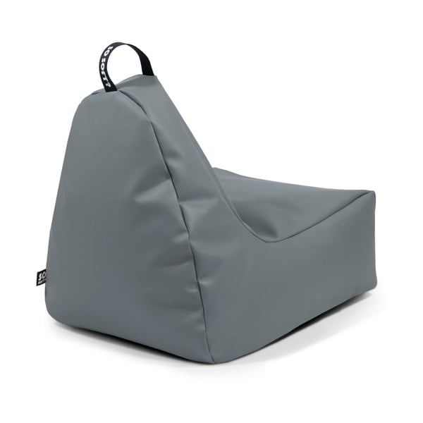 Narancssárga bőrutánzat babzsákfotel Chill XL – So Soft?-image-3