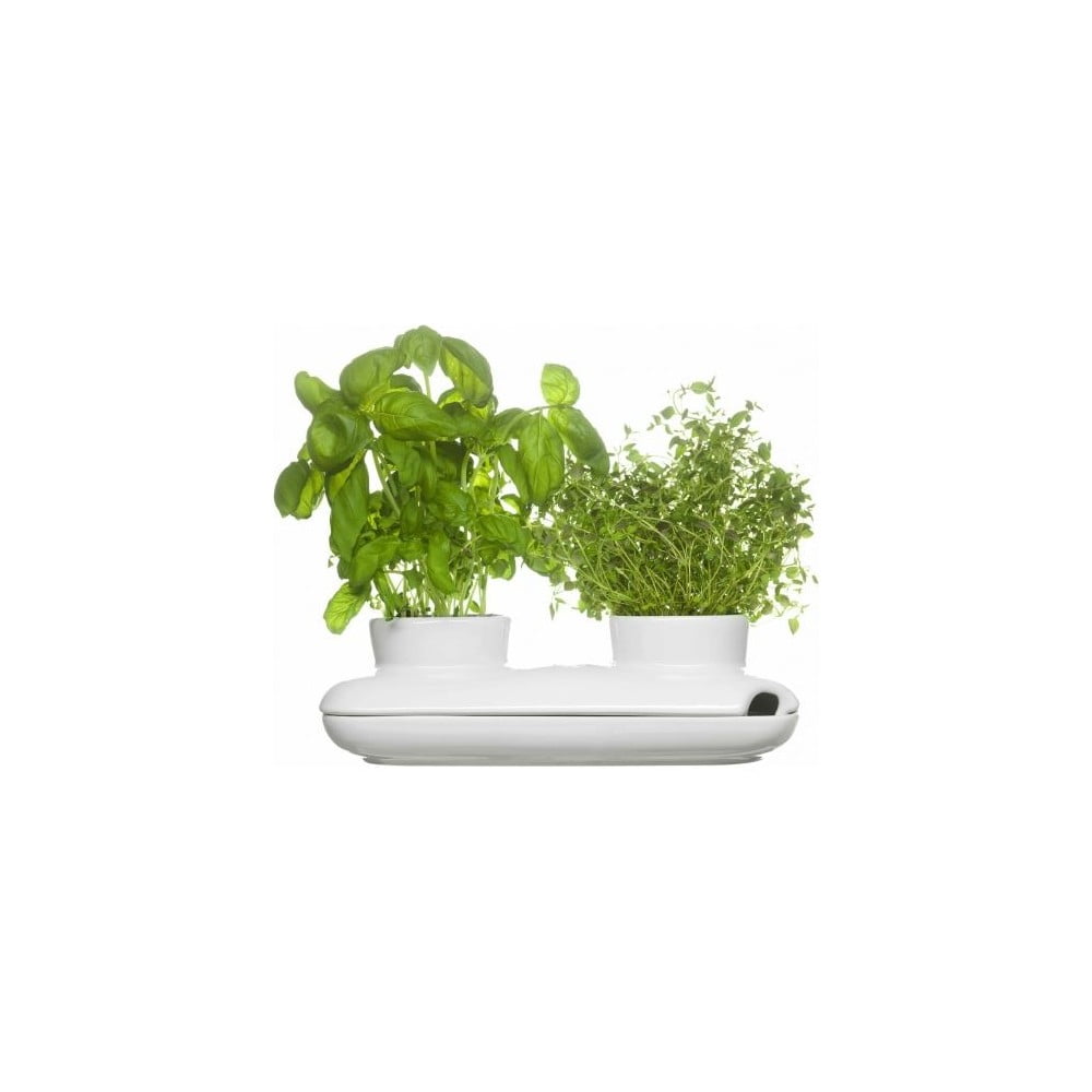 Duo Herb fűszernövényes virágcserép - Sagaform