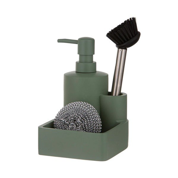 Zsályaszínű poligyanta mosogatóeszköz tartó Essentials – Ladelle