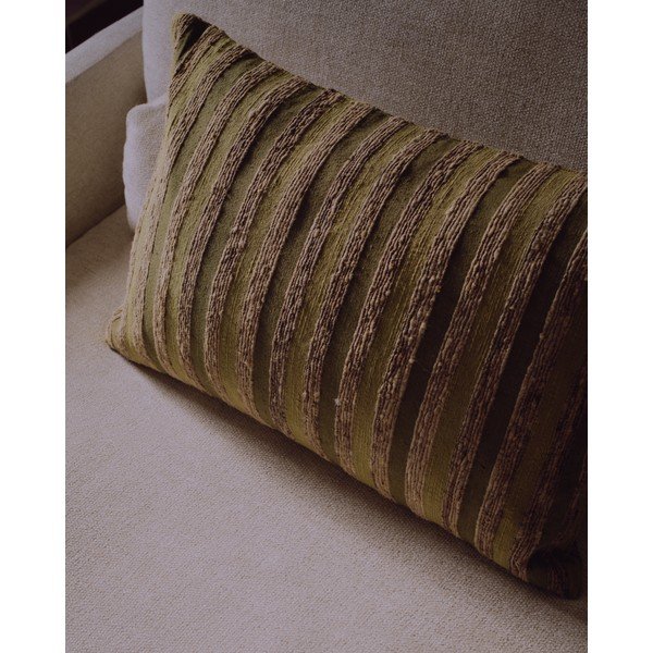 Pamut-selyem párnahuzat 40x60 cm Dorevi – Kave Home-image-2